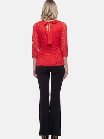Camomilla Blouse 'Sibyl' in Rood