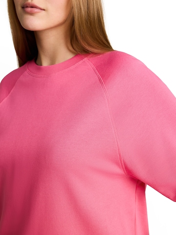 Sweat-shirt TOM TAILOR DENIM en rose