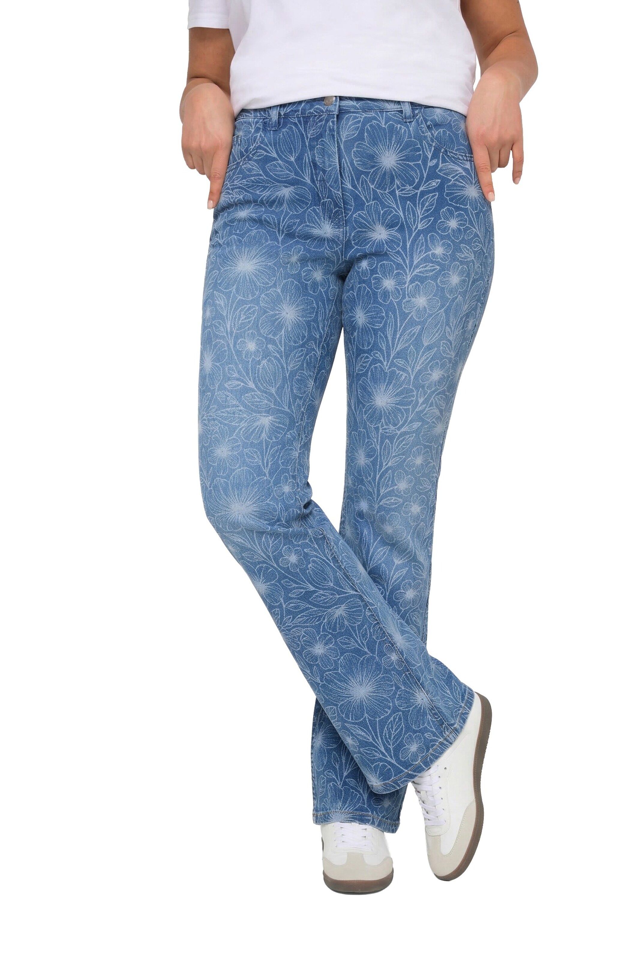 Angel of Style Regular Jeans in Blau: Vorderseite