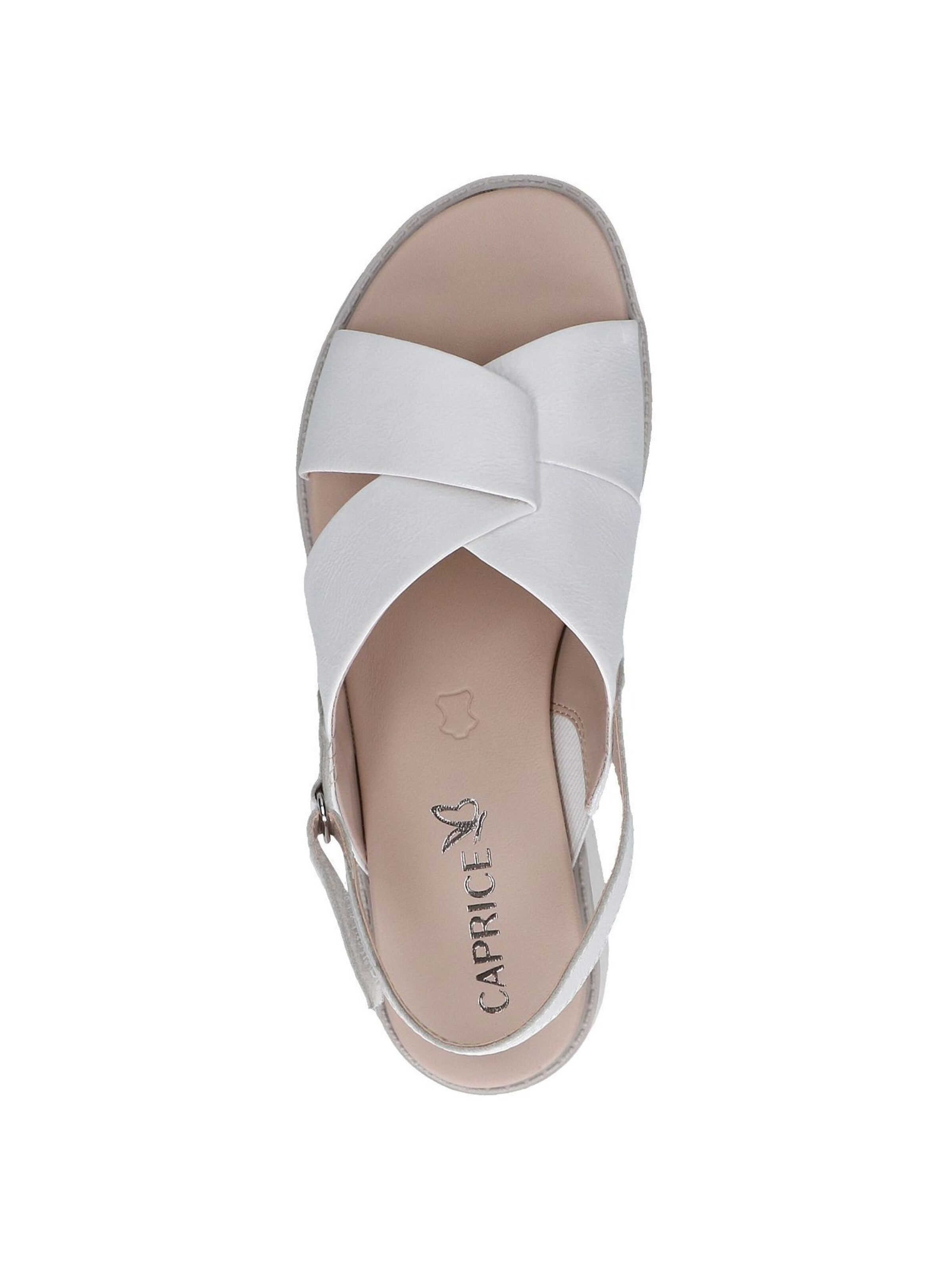 Sandalo di CAPRICE in bianco