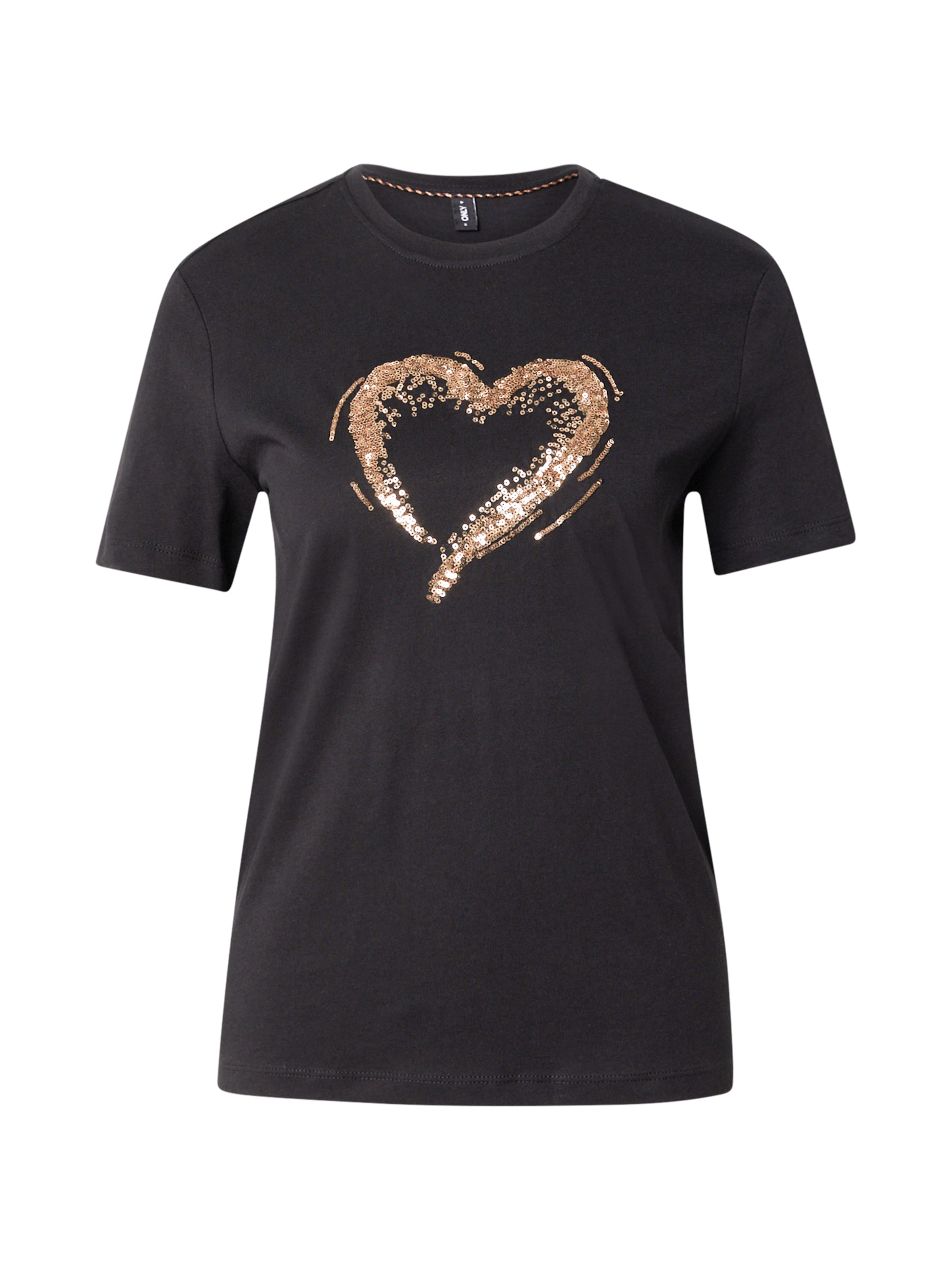 melns ONLY T-Krekls 'ONLMARCY': no priekšpuses