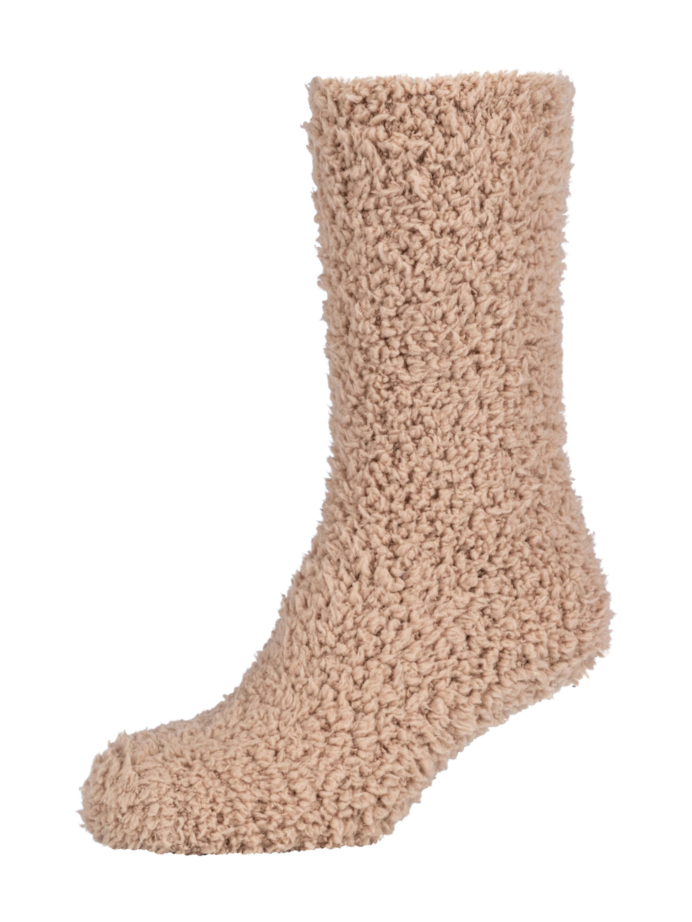 camano Sokken in Beige: zijkant