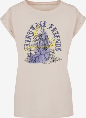ABSOLUTE CULT Shirt 'Wish - Fairytale Friends' in Beige: voorkant