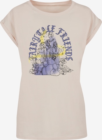 T-shirt 'Wish - Fairytale Friends' ABSOLUTE CULT en beige : devant