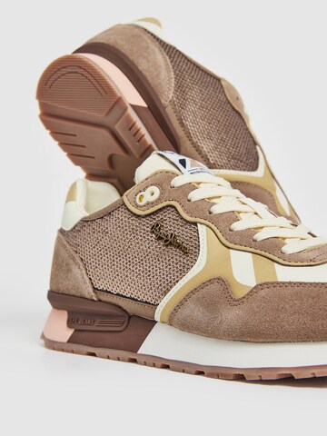 Pepe Jeans Sneaker 'Brit' in Beige