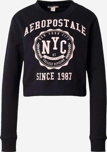 AÉROPOSTALE Sweater majica veličine M u svijetloroza / crna, Pregled proizvoda
