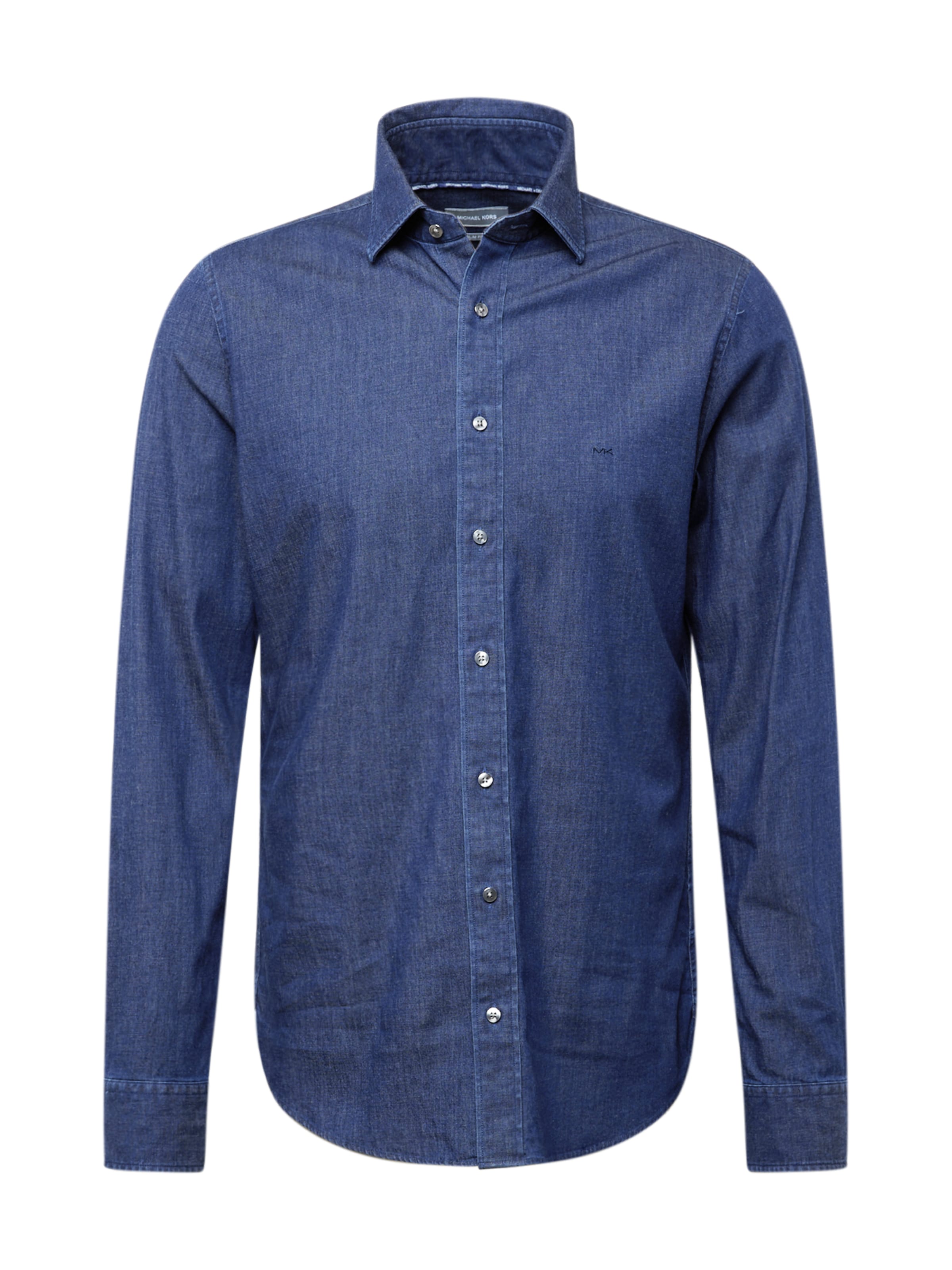 Michael Kors Slim fit Skjorta 'REAL' i blå: framsida