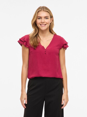 VILA Blouse 'VISpencer' in Pink: front