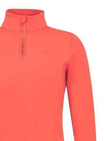 PROTEST Sportsweatshirt 'FABRIZ' in Orange