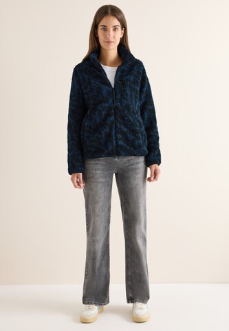 CECIL Zip-Up Hoodie in Blue