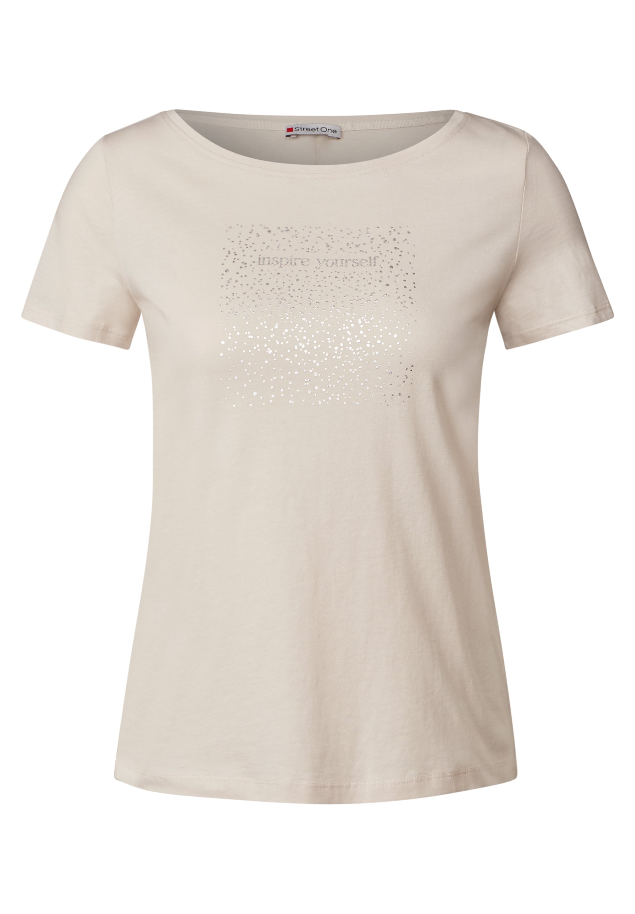 STREET ONE Shirt in Beige: front