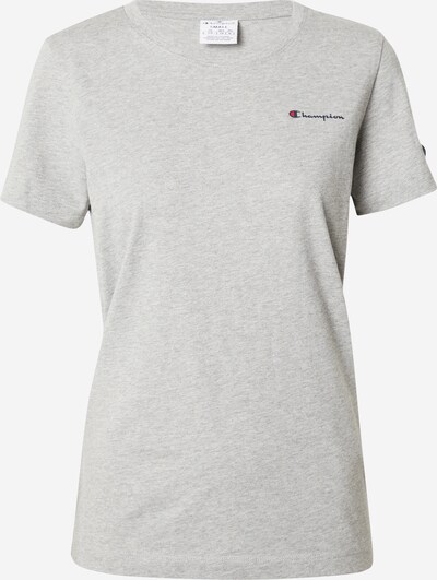 Champion Authentic Athletic Apparel T-shirt en bleu marine / gris chiné / rouge / blanc, Vue avec produit