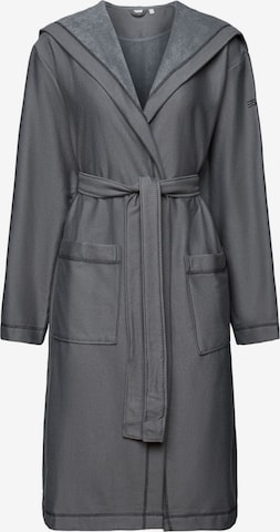 ESPRIT Short Bathrobe in Grey: front