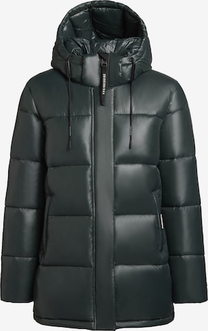 Veste d’hiver 'Word3' khujo en vert : devant