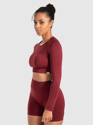 T-shirt fonctionnel 'Maysa' Smilodox en rouge