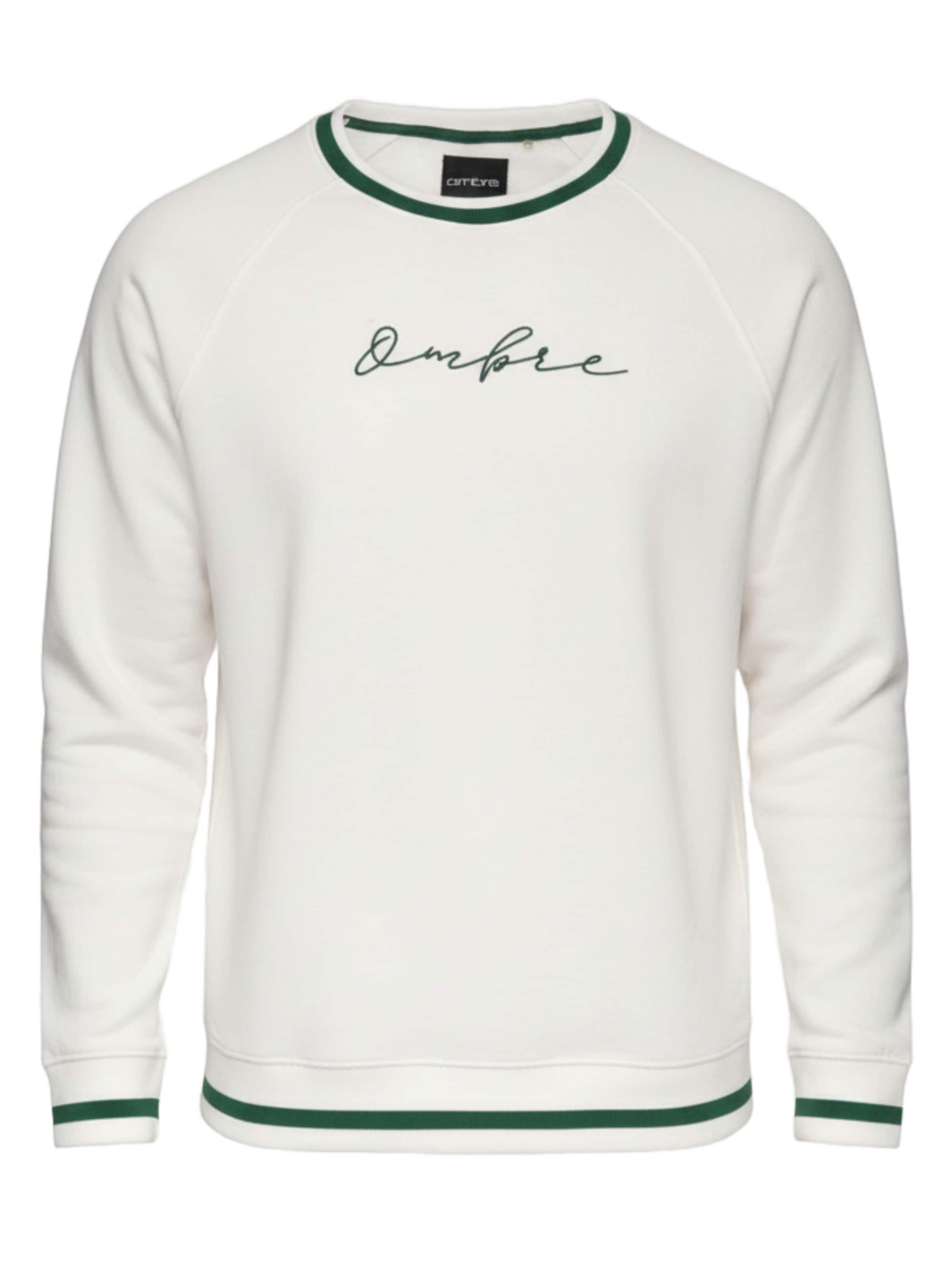 Sweat-shirt 'OM-SSNZ-0244' Ombre en blanc : devant