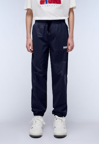 Effilé Pantalon 'M-Marem' NAPAPIJRI en bleu : devant
