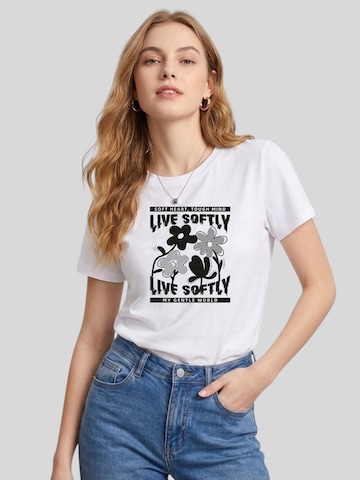 T-shirt LapaPlus en blanc : devant