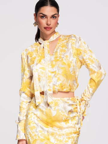Ombre - Blusa en amarillo
