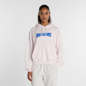new balance Sweatshirt 'Wavy' in Pink: front