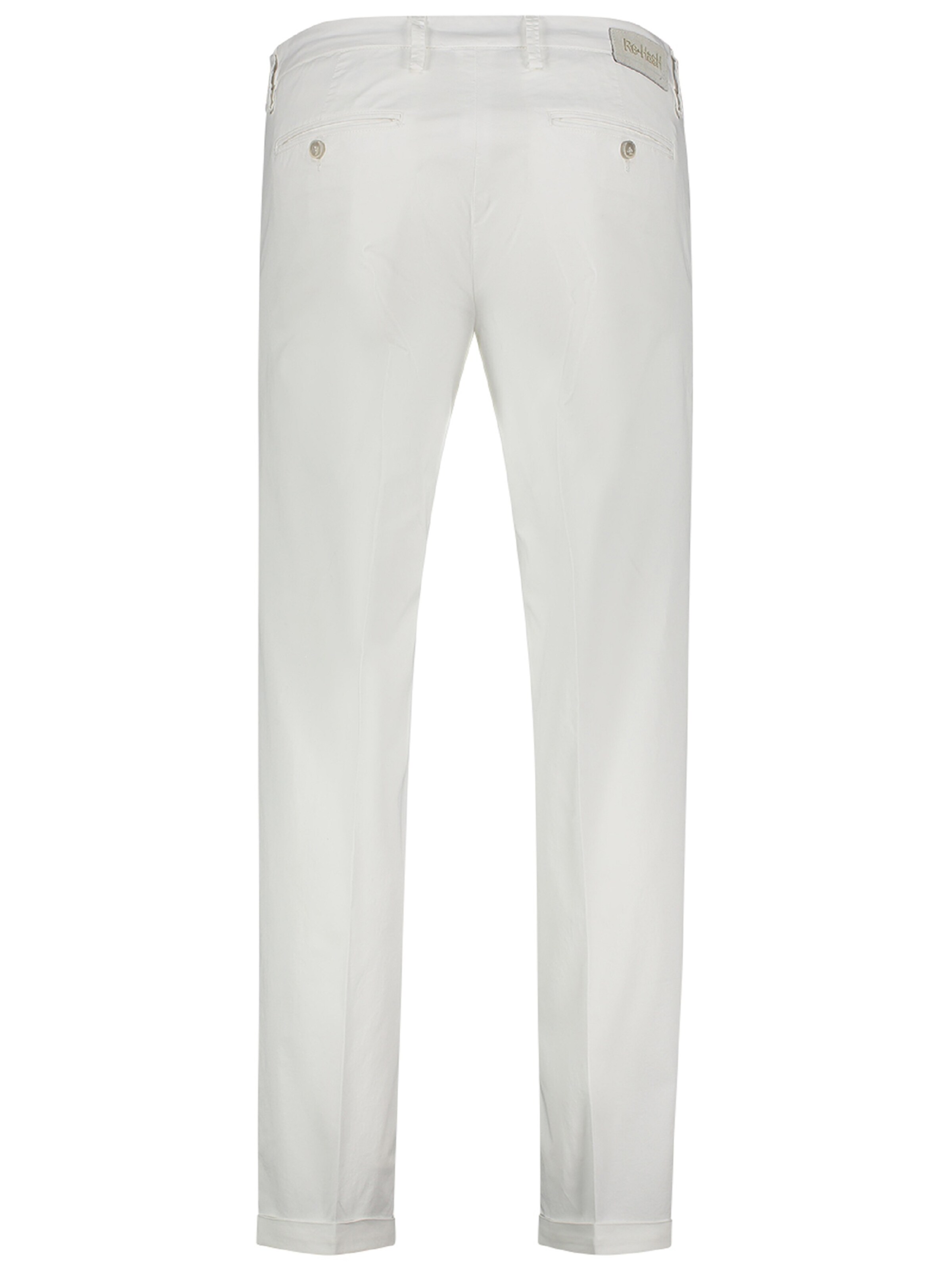 Re_HasH Regular Trousers in White