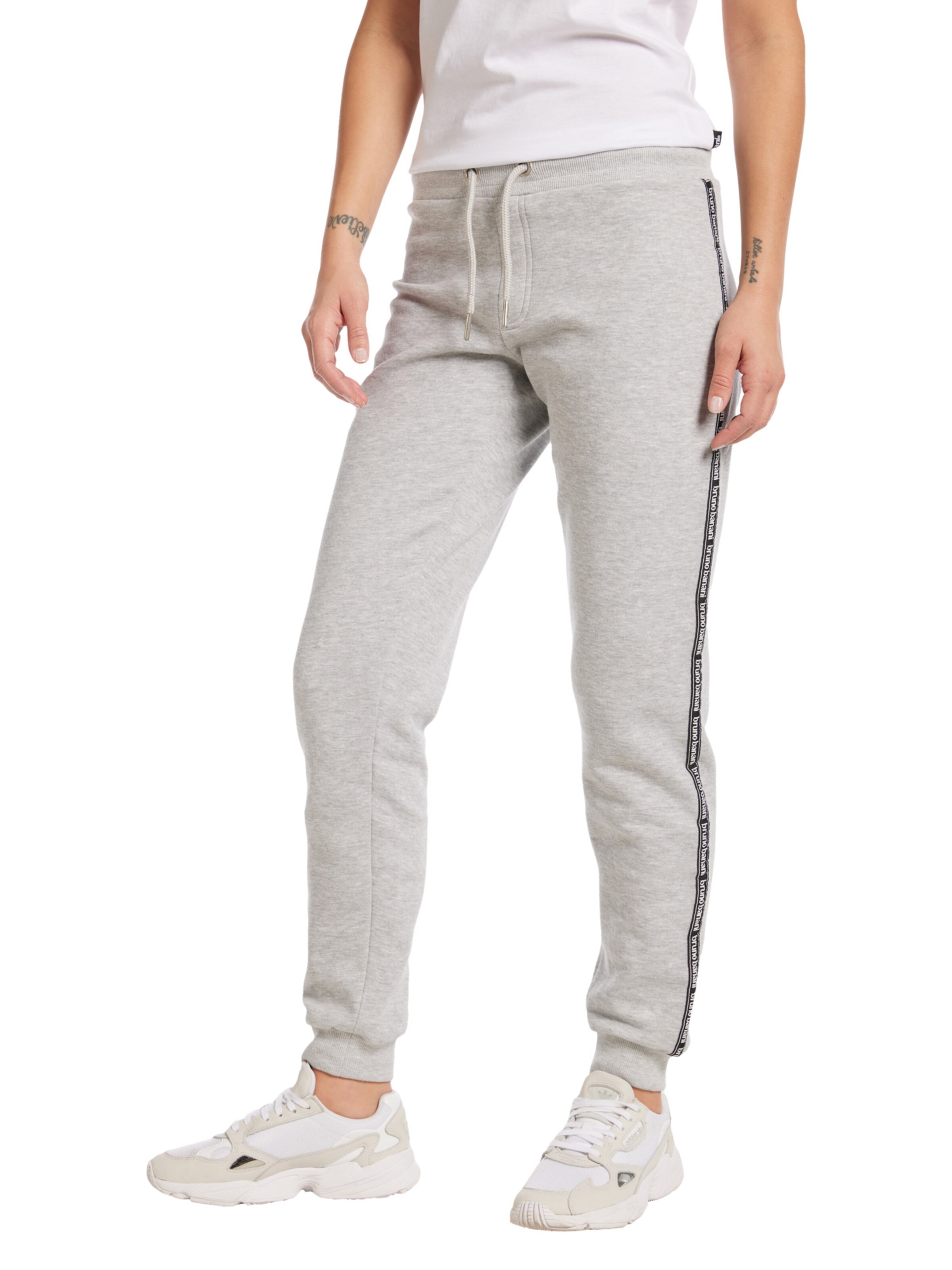 Bruno Banani Slimfit Hose ' Casey ' in Grau: Vorderseite