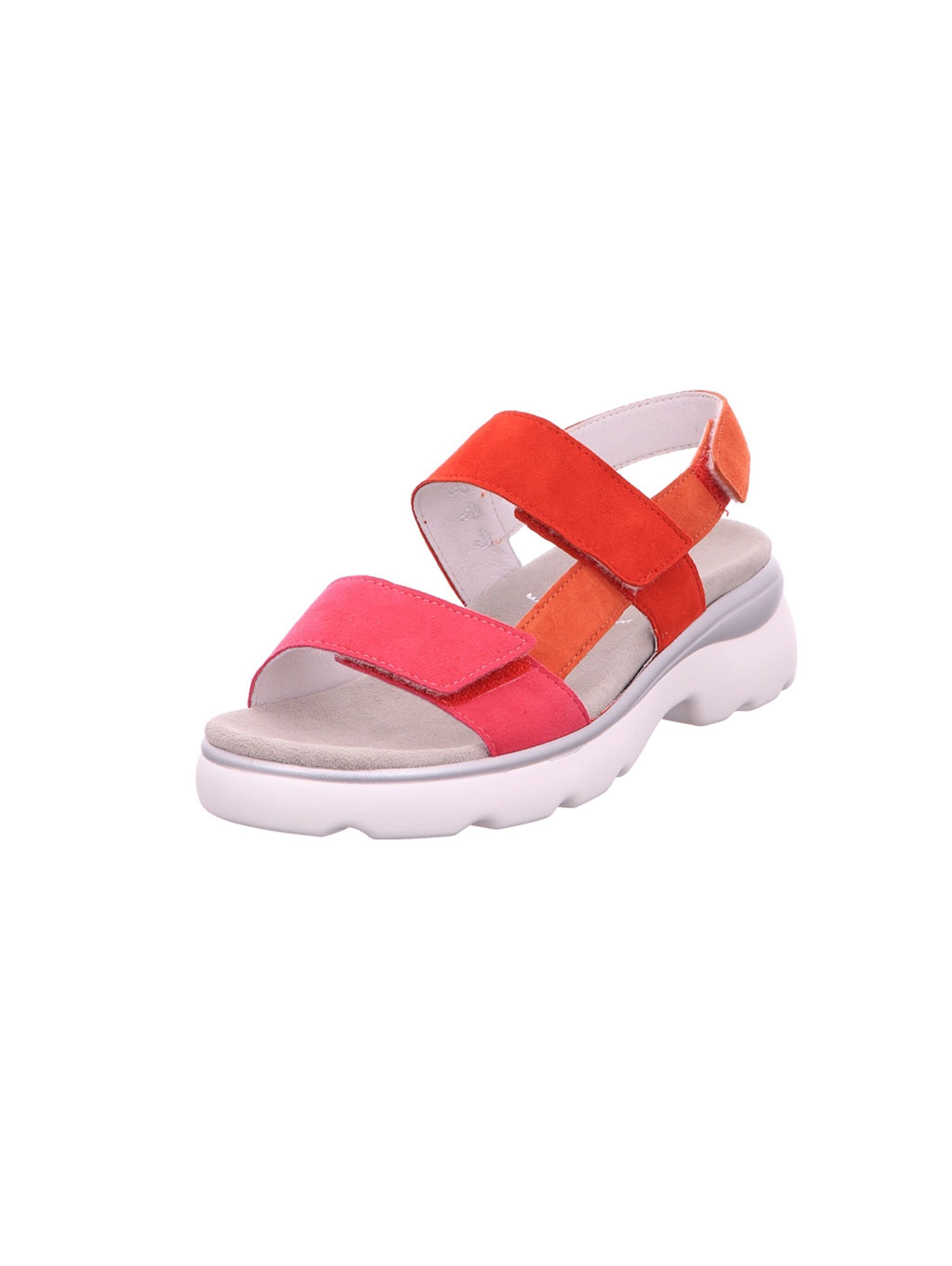 SEMLER Sandals in Red: front