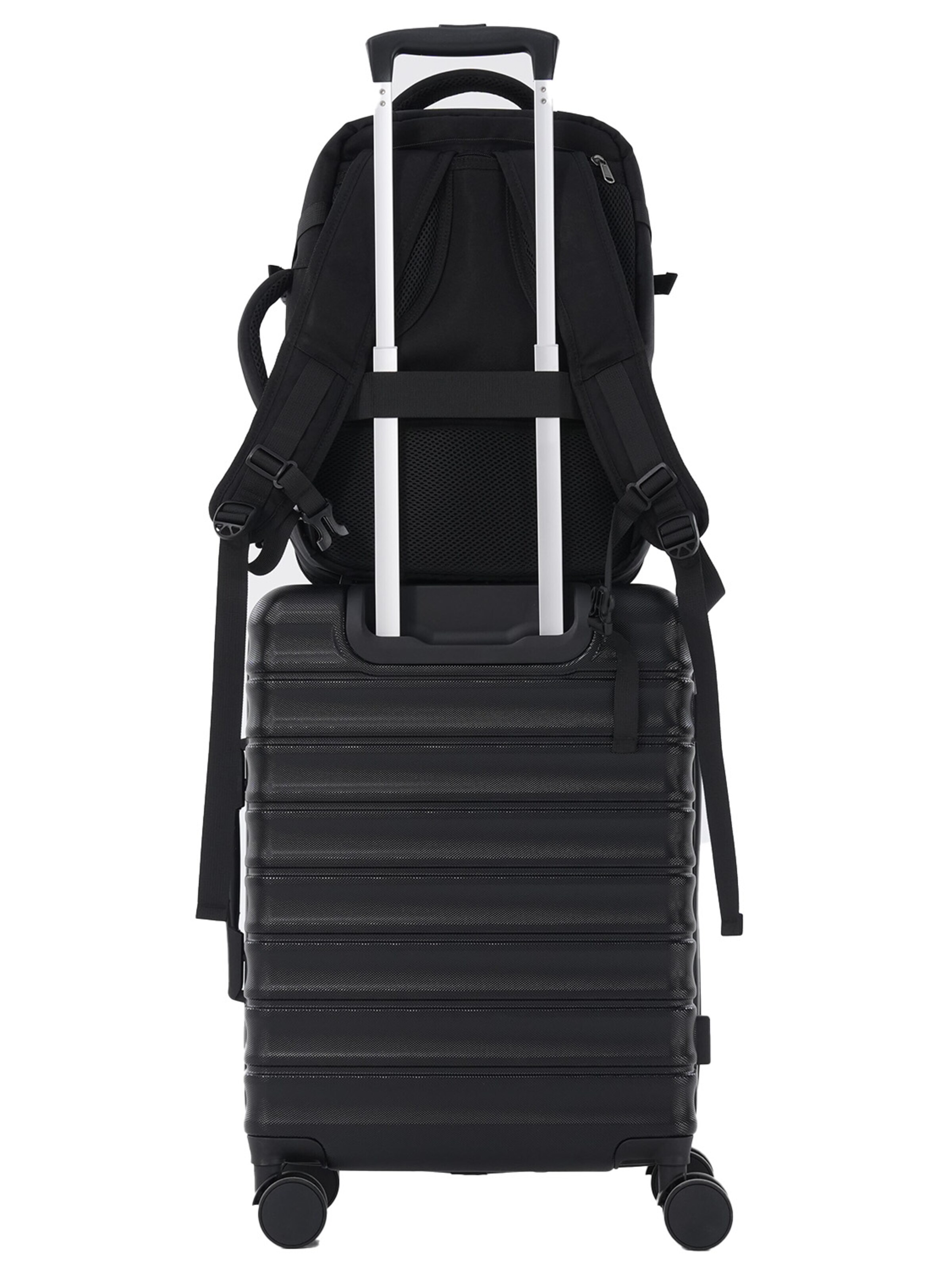 Vallsero Koffer 'VALLSERO LG5B Trolley und Rucksack'‌ in Schwarz