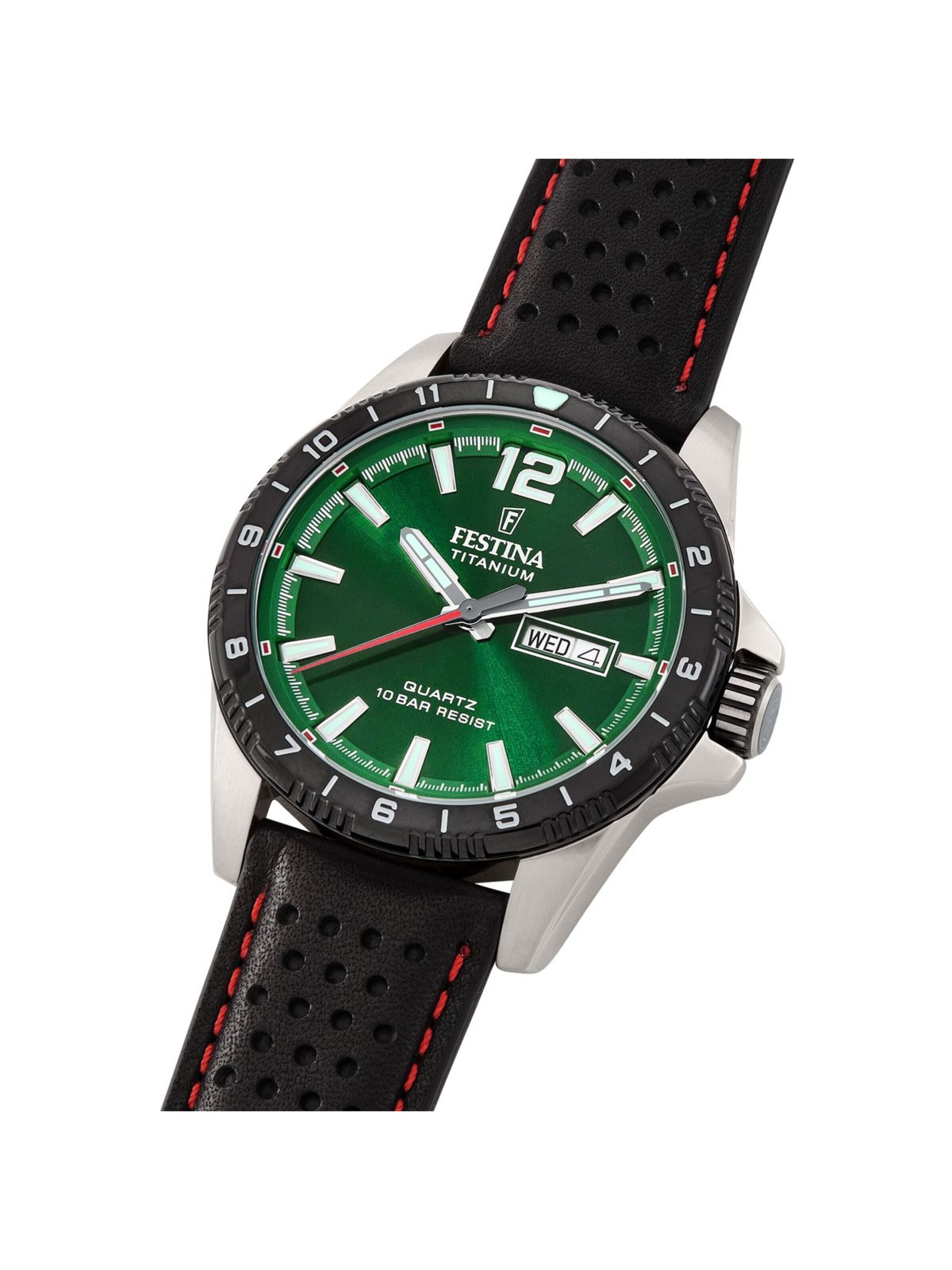 Montre à affichage analogique FESTINA en vert