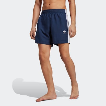 ADIDAS ORIGINALS Board Shorts in Blue: front