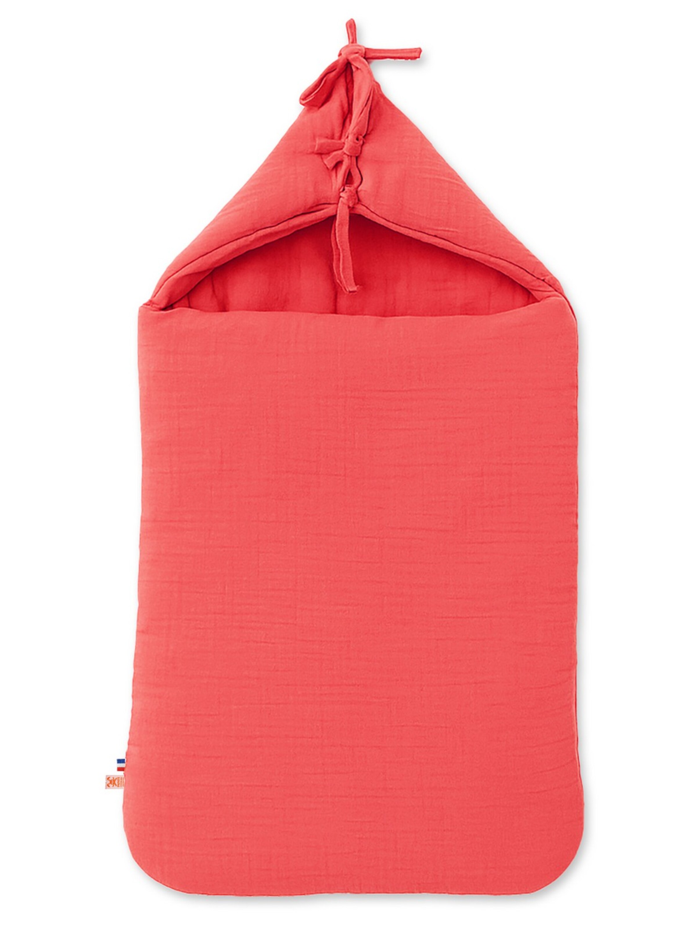 Sac de couchage PAPATE en rose : devant