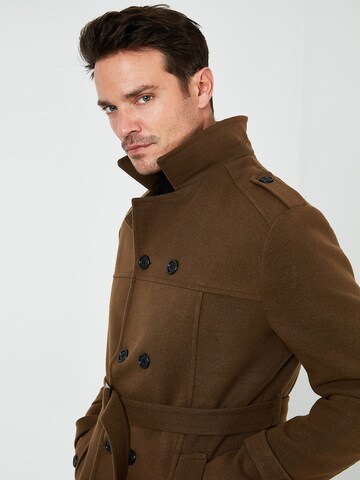 Buratti Winter Coat 'Buratti' in Brown