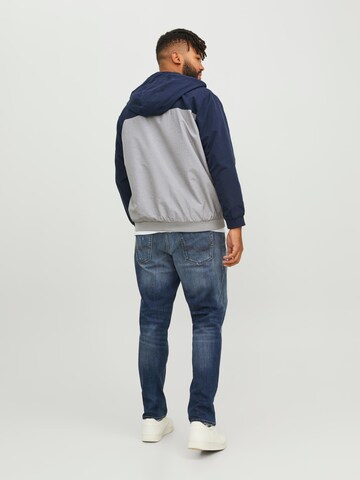 Jack & Jones Plus Prehodna jakna | modra barva