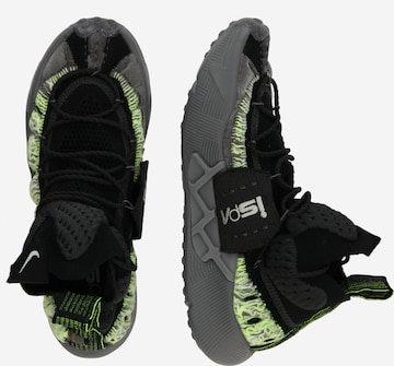 melns Nike Sportswear Augstie brīvā laika apavi 'ISPA Sense'