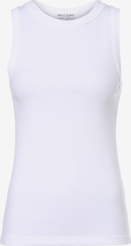 Marie Lund Top in White: front