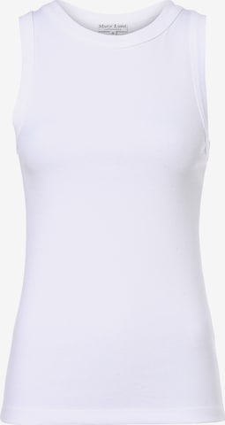 Marie Lund Top in White: front