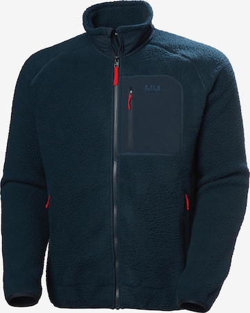HELLY HANSEN Fleece jas 'PANORAMA' in Blauw: voorkant