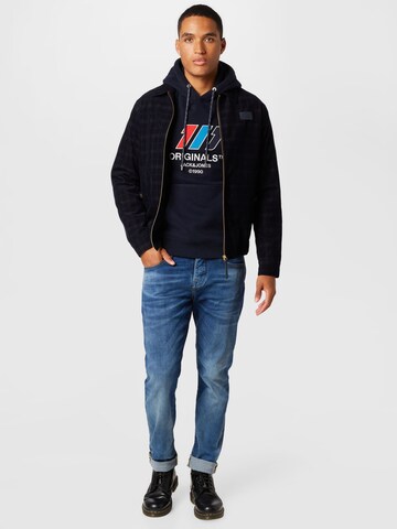 JACK & JONES Sweatshirt in Blauw