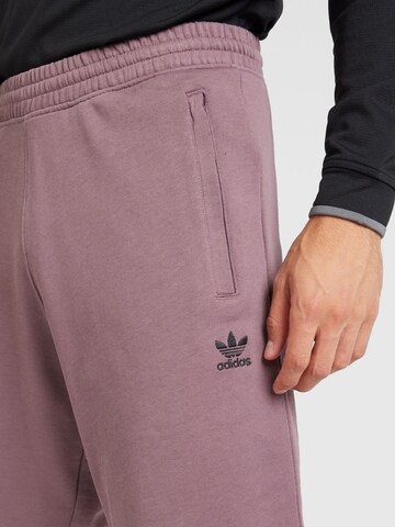 ADIDAS ORIGINALS Loose fit Pants 'ESS SHO' in Purple