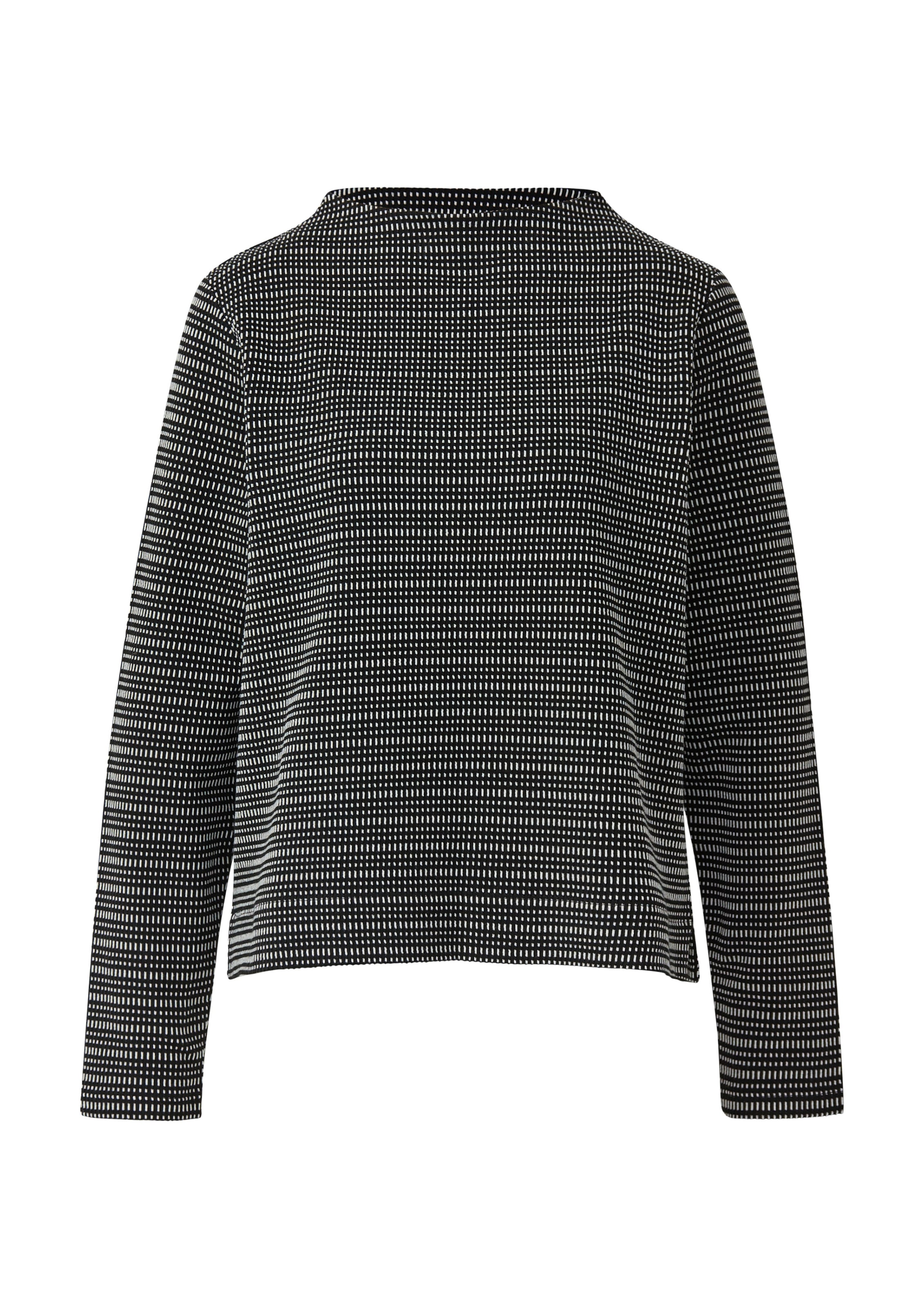 s.Oliver Μπλουζάκι σε μαύρο: μπροστά