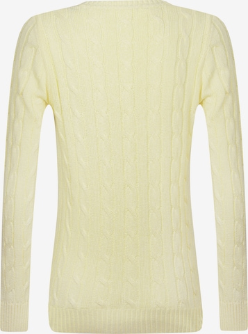 Pull-over 'Perla' DENIM CULTURE en jaune