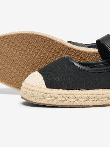 ONLY Espadrilles 'ONLKOPPA-5' in Black