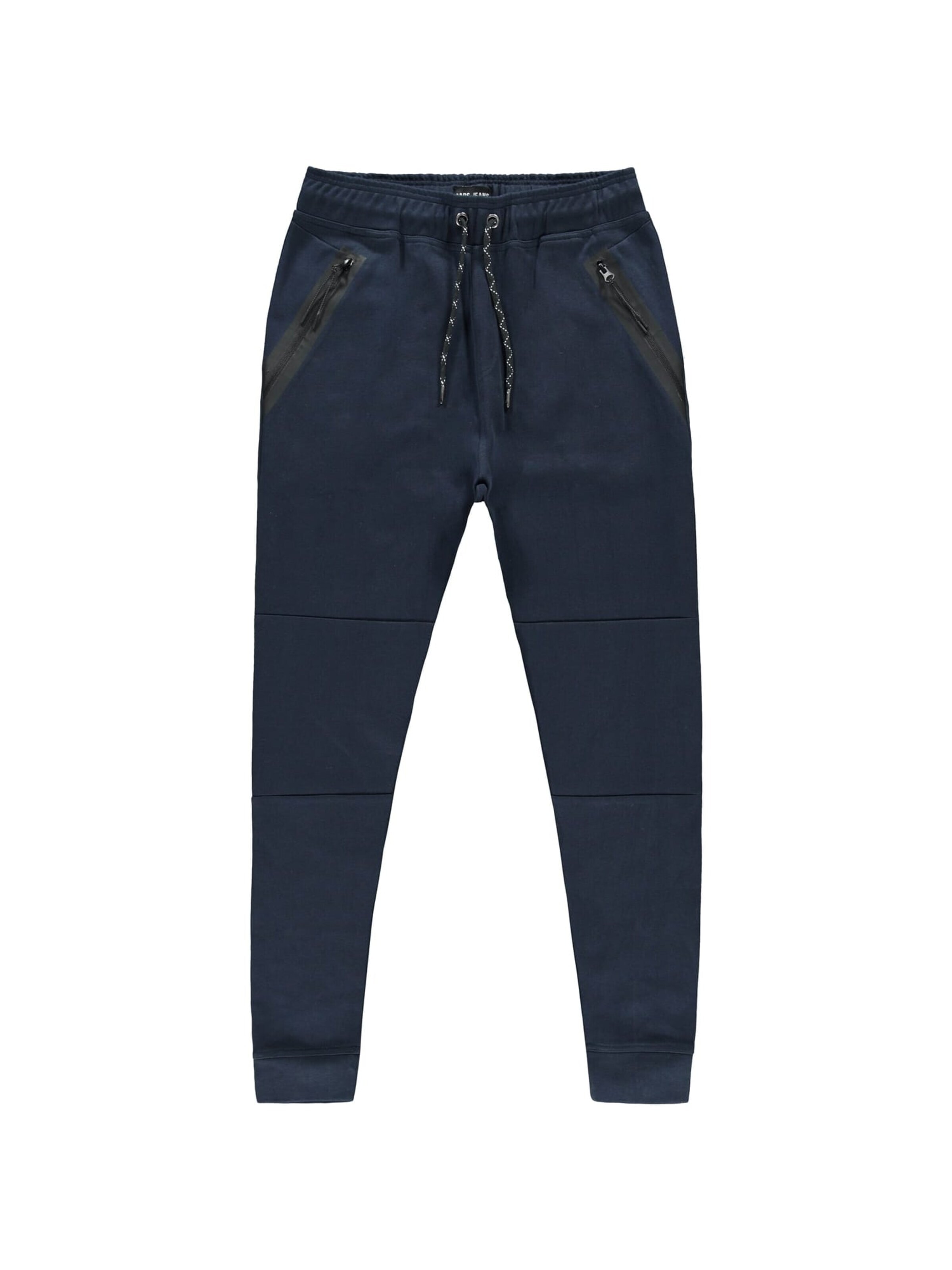 CARS Baggy Sportbroek 'lax sw pant' in Blauw: voorkant
