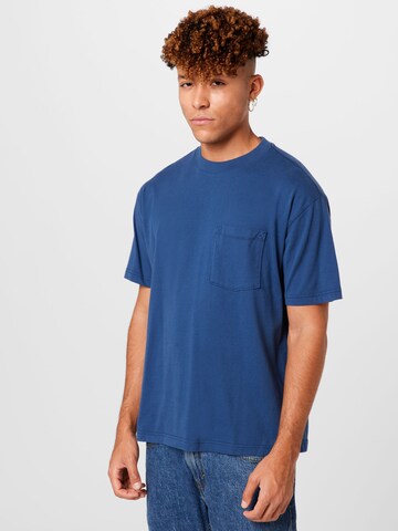 Abercrombie & Fitch Shirt in Blauw: voorkant