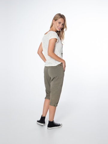 Regular Pantalon 'SOUPIE' PROTEST en vert