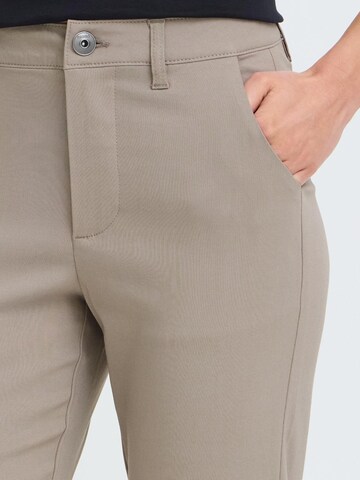 Coupe slim Pantalon ' OXKeily ' Oxmo en beige