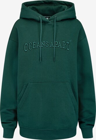 Sweat-shirt 'Charly' OCEANSAPART en vert : devant