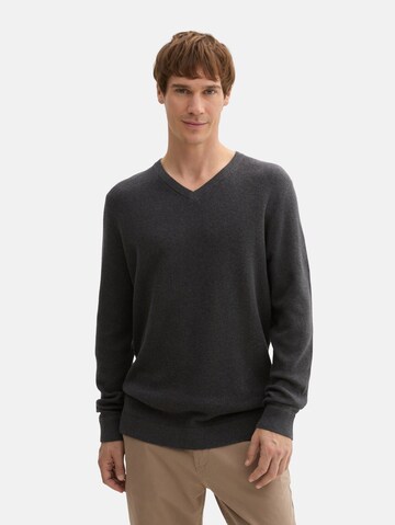 TOM TAILOR Pullover in Schwarz