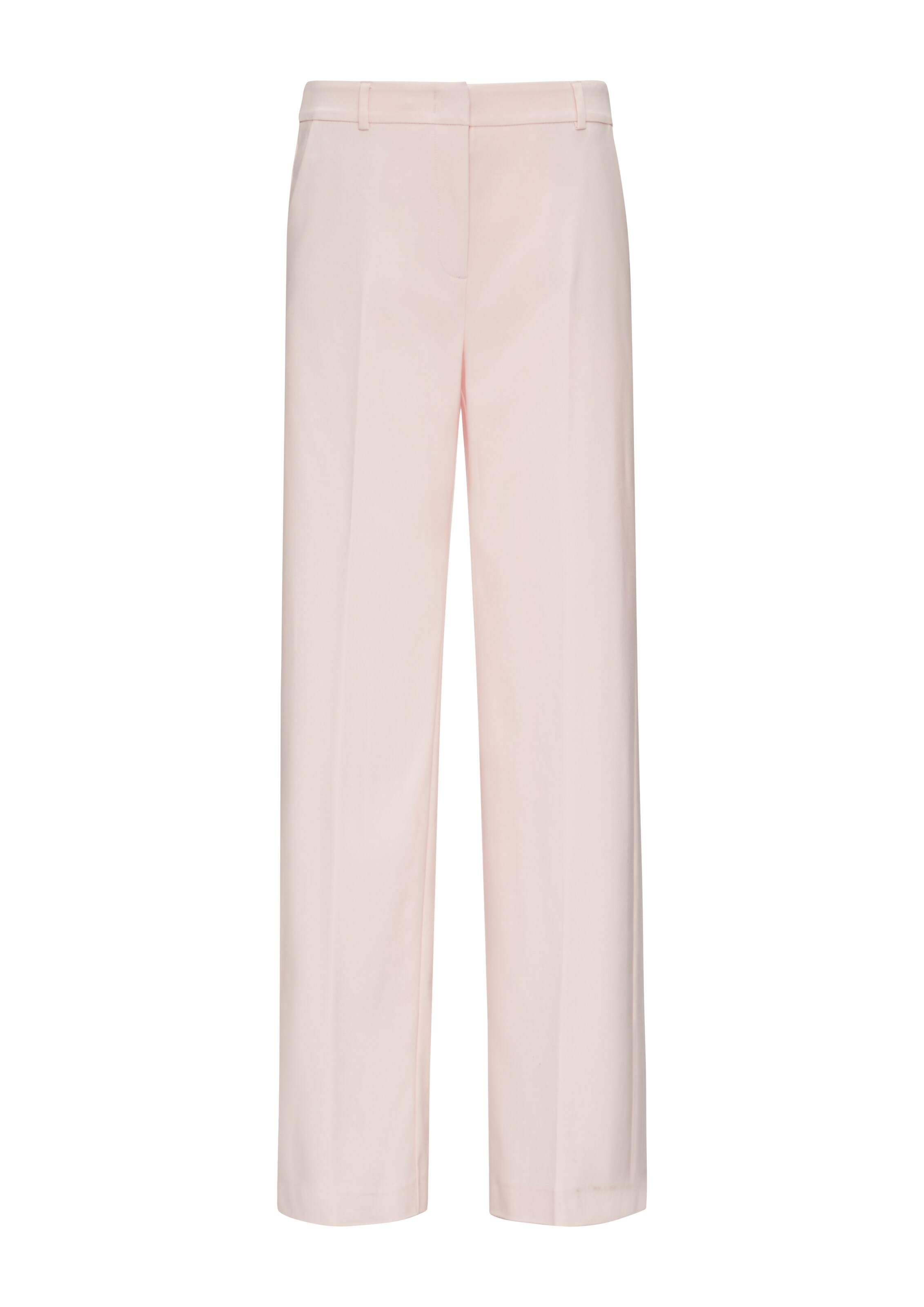 Pantalon à plis COMMA en rose : devant