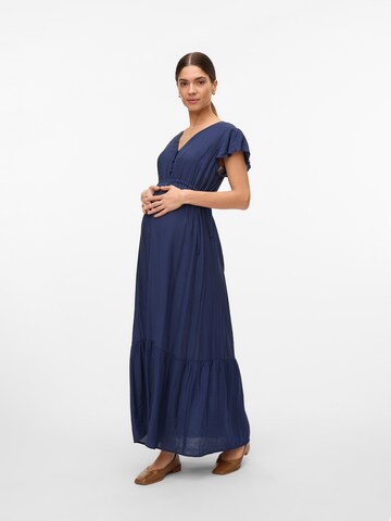 MAMALICIOUS Blousejurk 'MLFlorence Lia' in Blauw